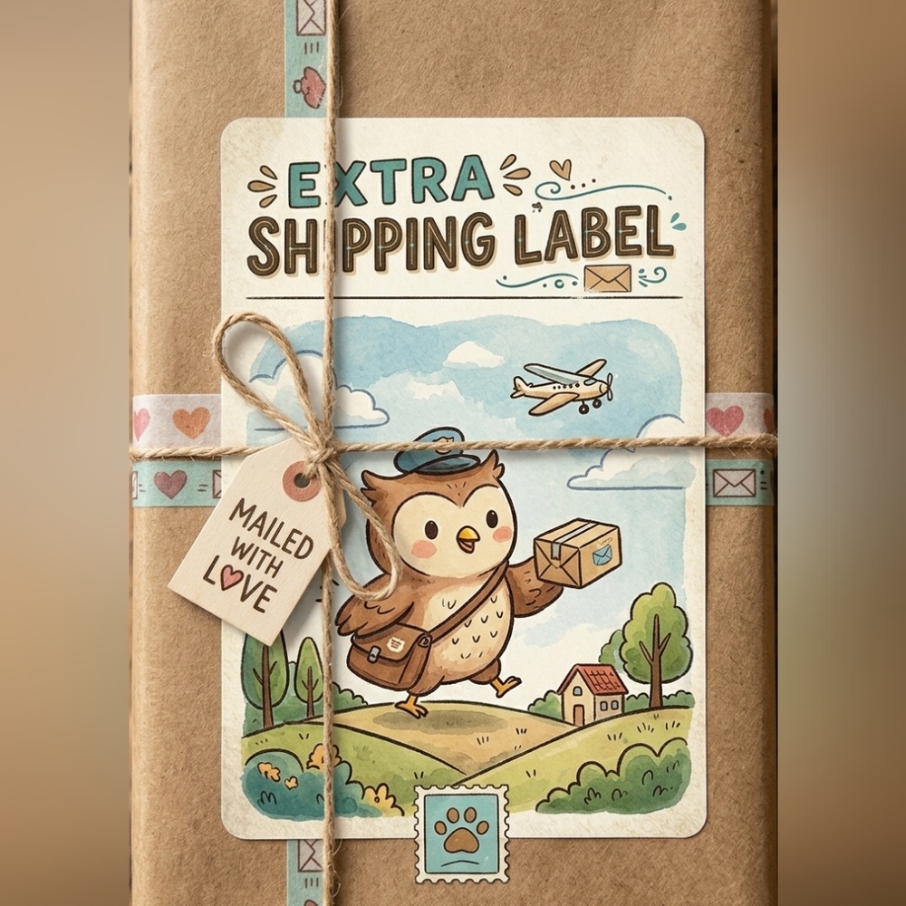 Extra Shipping Label